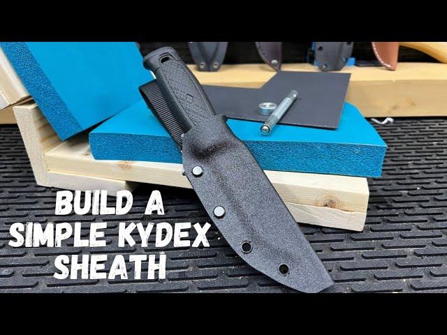 How to Make a Kydex Knife Sheath and Belt Loop