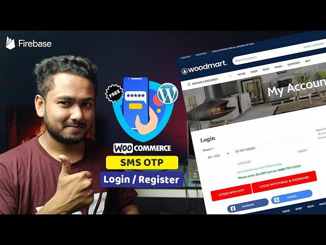 [Free] WooCommerce OTP Login with Firebase Using WooCommerce OTP Verification Plugin