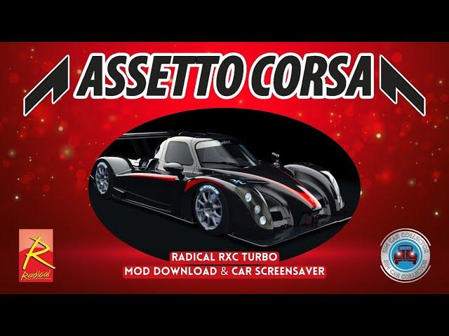 Radical RXC Turbo - Assetto Corsa Car Mods FREE + Car Screensaver #assettocorsa #acmods