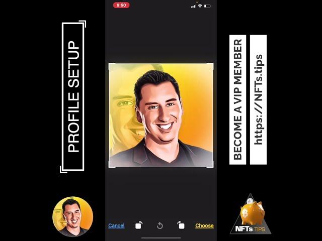 NFTS tips Discord - Profile SETUP