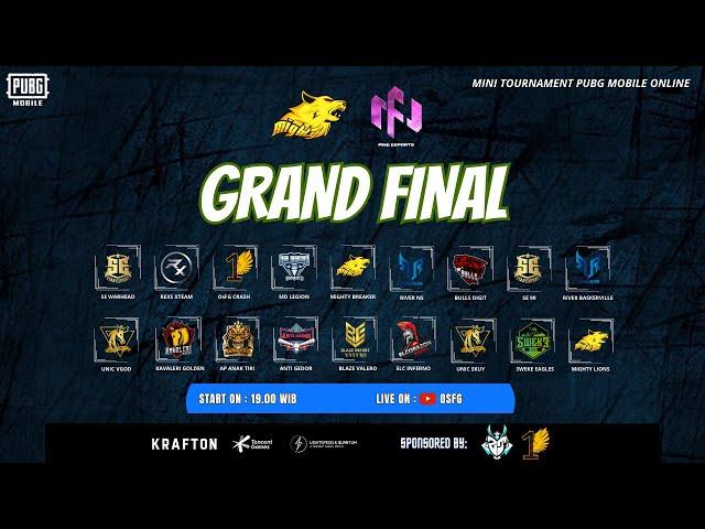 FINAL MINI TOURNAMENT PUBG Mobile | MIGHTY & FINE ESPORTS