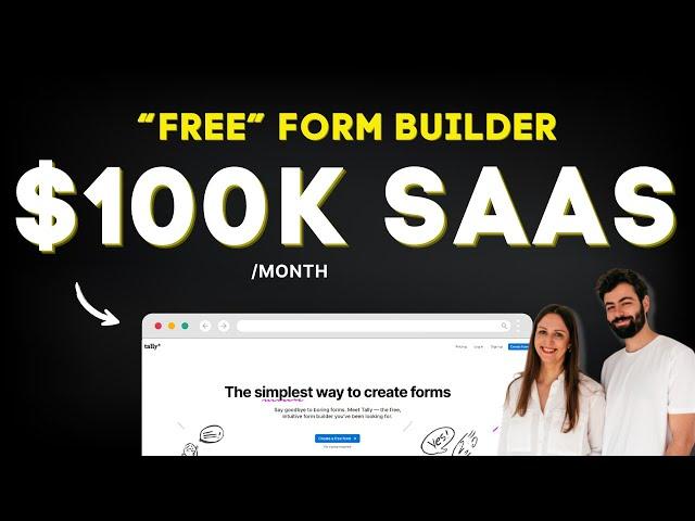 How a “Free” Form Builder SaaS Makes $100k Every Month