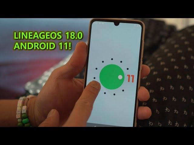 LineageOS 18.0 Android 11 Beta GSI!