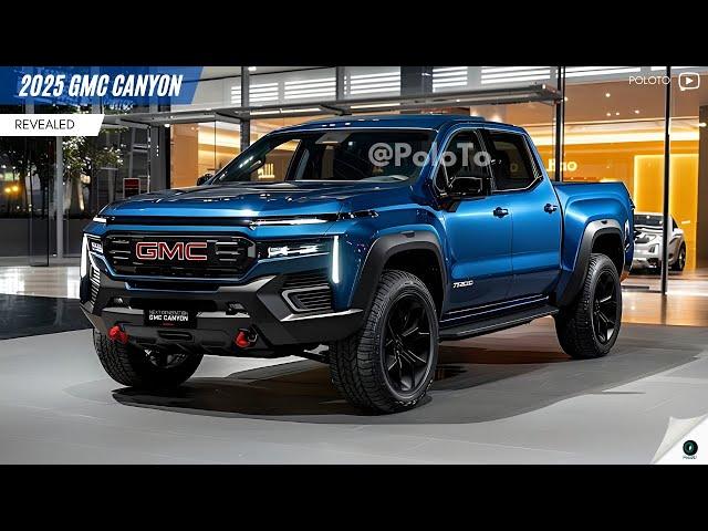 2025 GMC Canyon Revealed - GMC dedication to innovation and improvement!