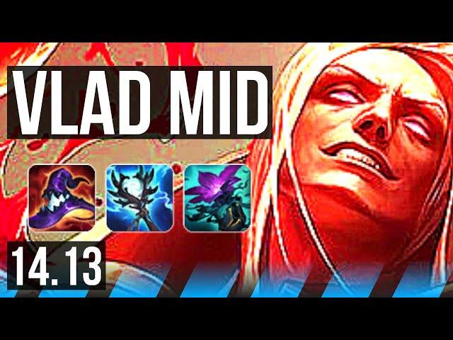 VLADIMIR vs YONE (MID) | 8 solo kills, 15/2/3, Legendary, 500+ games | NA Master | 14.13