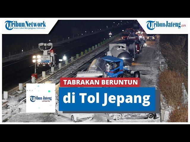 Tabrakan Beruntun 134 Mobil di Tol Jepang 1 Meninggal