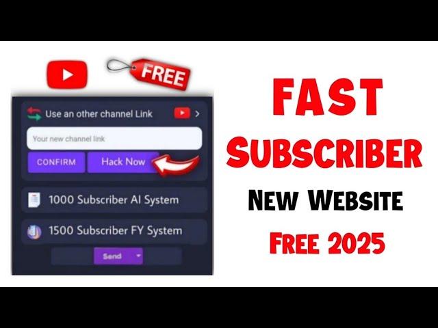 Free Subscribers For YouTube - Subscriber Kaise Badhaye - How To Increase Subscribers On YouTube