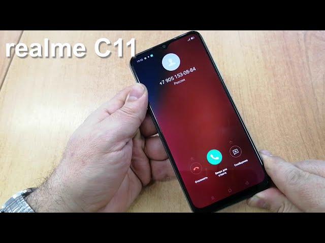 realme c11 incoming call, ringtones, melodies and message alerts.