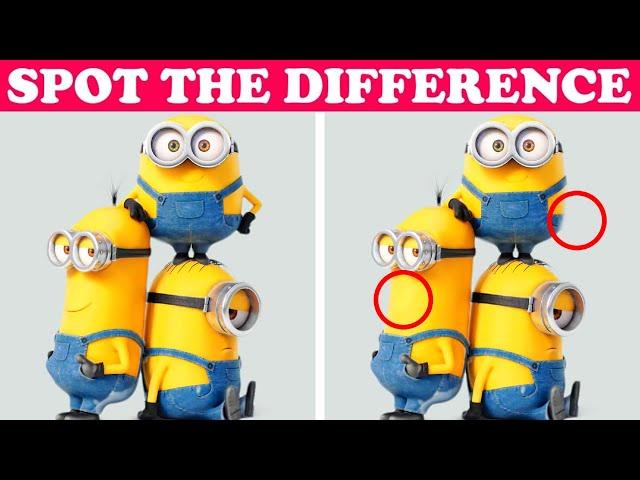 Spot the Difference: Minions