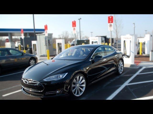 What A Tesla Supercharger Station Is Really Like
