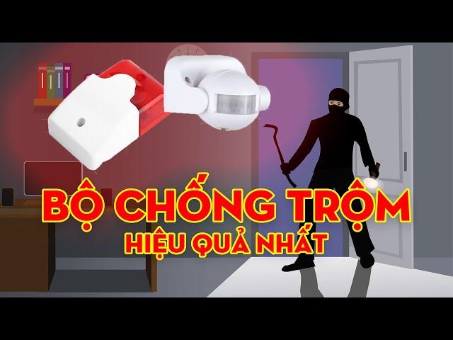 Bộ Chống Trộm Hồng Ngoại DOBAVO tốt nhất 2023│0965.668.838│Thiết bị chống trộm