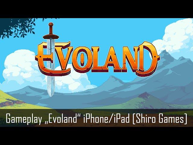 Evoland iOS Gameplay iPhone iPad (by Shiro Games)