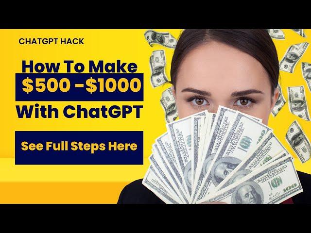 Skill Arbitrage: How To Make $500 $1000 With ChatGPT