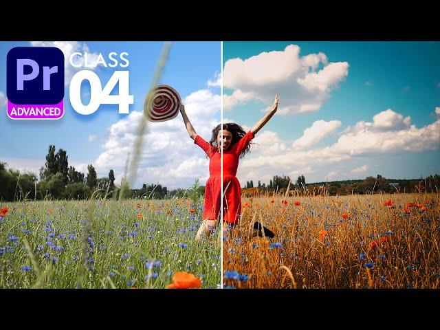 Selective Color Grading in Adobe Premiere Pro -  Advanced Class 04 - اردو / हिंदी