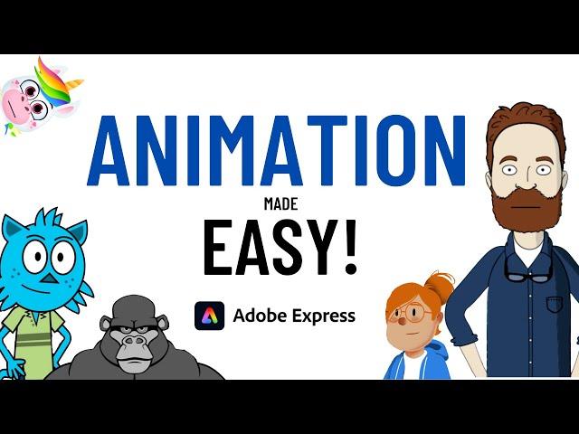 Create Animations with your Voice EASILY with Adobe Express