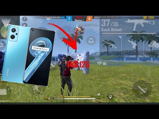 Realme 9i free fire gameplay free fire test FULL HANDCAM VIDEO 90 HZ 120 FPS  #freefirerealme9i