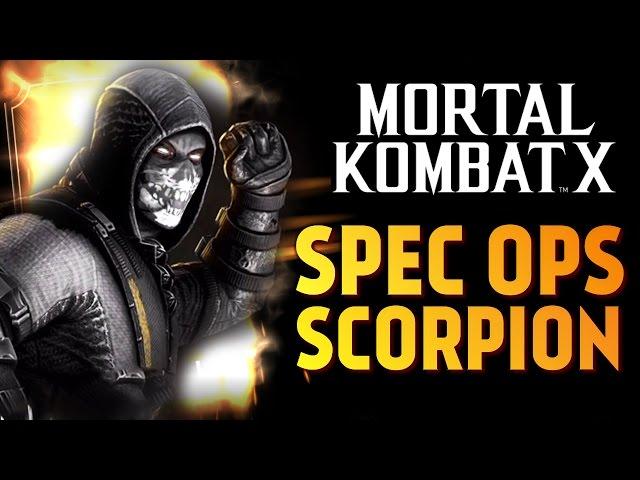 Mortal Kombat X - КАК ОТКРЫТЬ СКОРПИОН СПЕЦНАЗ? (iOS)