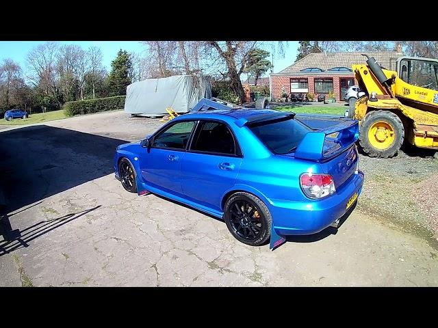 Twin Scroll STI Start up and drive by