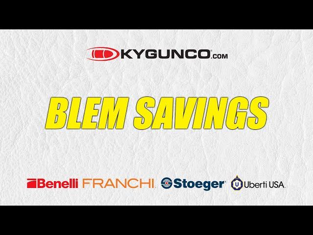 Unbelievable Blem Savings at KYGUNCO - Don’t Miss Out!