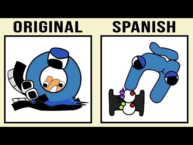 Alphabet Lore vs Spanish Alphabet Lore (by HKtito) Comparison #6