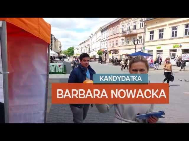 Barbara Nowacka na Deptaku