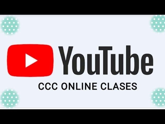 CCC ONLINE CLASSES & CCC Online Practice Test