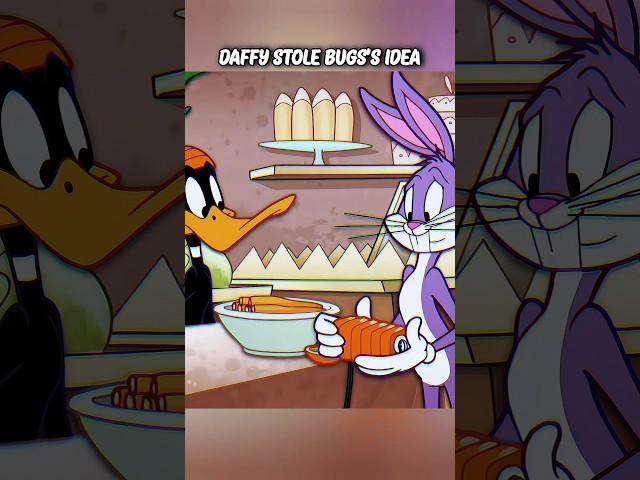 Daffy stole Bugs's idea...