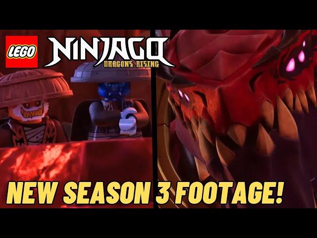 New Thunderfang Info Revealed!Brand New Season 3 Clip! Ninjago Dragons Rising Season 3 News!