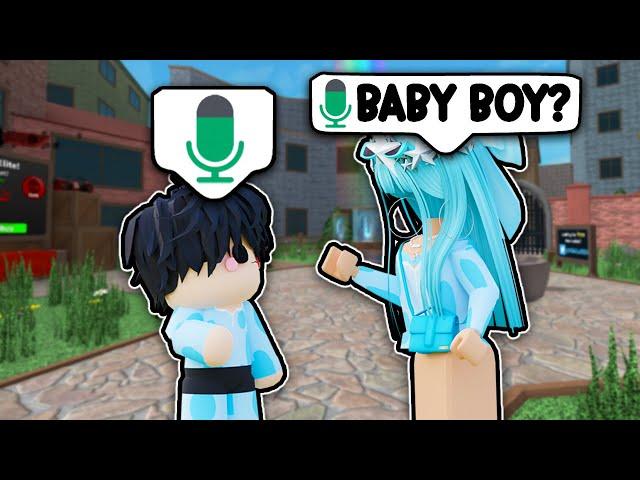 Matching AVATARS As A BABY In MM2 VOICE CHAT 6... (Murder Mystery 2)