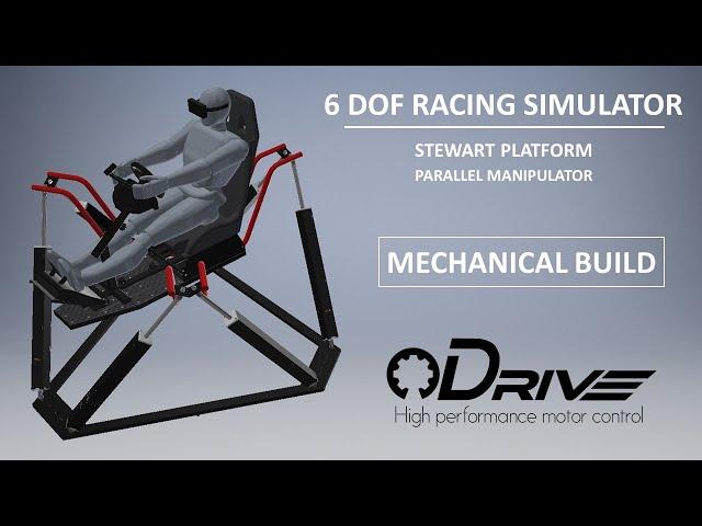 Mechanical Build  | DIY 6 DOF Racing/Motion Simulator  | ODrive