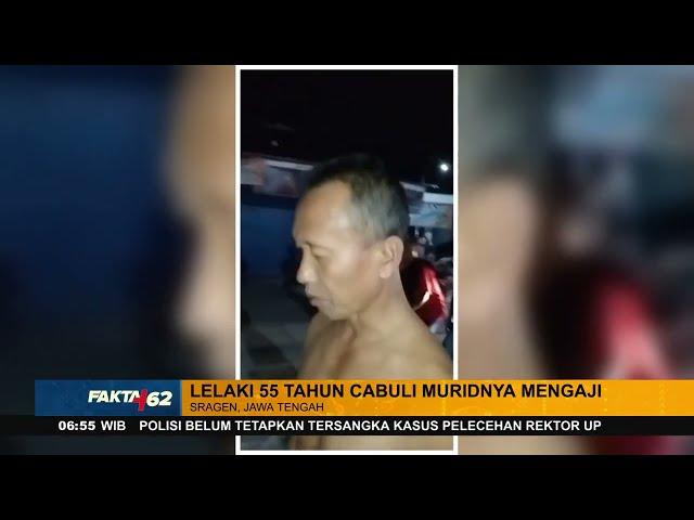 Ustaz Cabul Diamuk & Diarak Warga Di Sragen, Jawa Tengah - Fakta +62