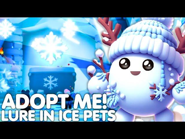 ADOPT ME NEW LURE ICE PETS EVENT!️NEW LURE BAIT! (ICE DIMENSION!) + CONCEPTS! ROBLOX