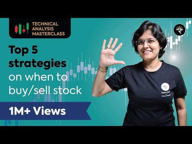 Top 5 Strategies on When to Buy Sell Stocks | CA Rachana Ranade