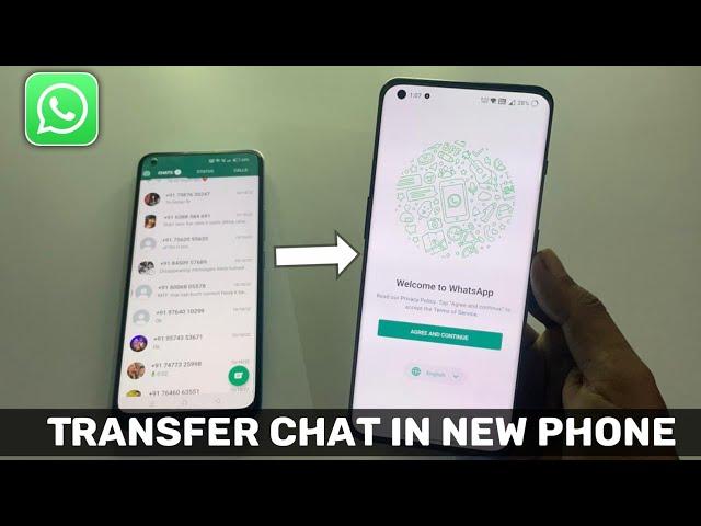 How to transfer WhatsApp messages to new Phone