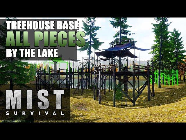 MIST SURVIVAL | Let's Make a TREEHOUSE BASE - P2 | Gameplay | S3 EP29