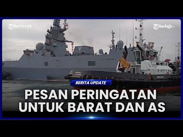 ARMADA KAPAL PERANG RUSIA BERTENAGA NUKLIR MERAPAT KE KUBA