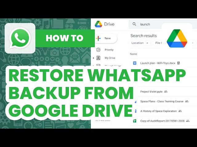 How to Restore WhatsApp Backup from Google Drive (2024) - Easy Guide