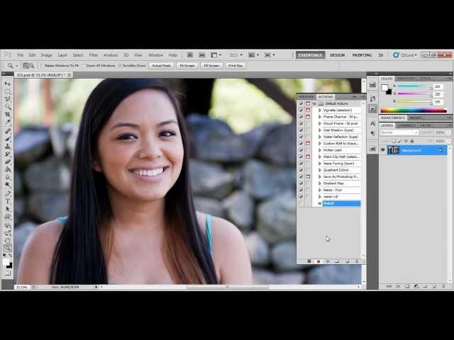 Pro Photoshop Techniques Using Action Scripts