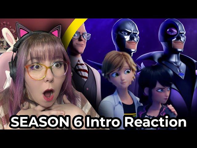 REACTING TO MIRACULOUS SEASON 6 INTRO *NEW*