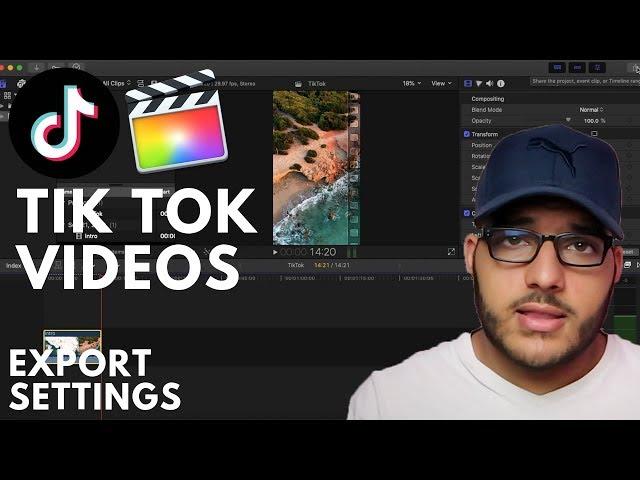 How to EXPORT high quality VIDEOS FOR TIKTOK