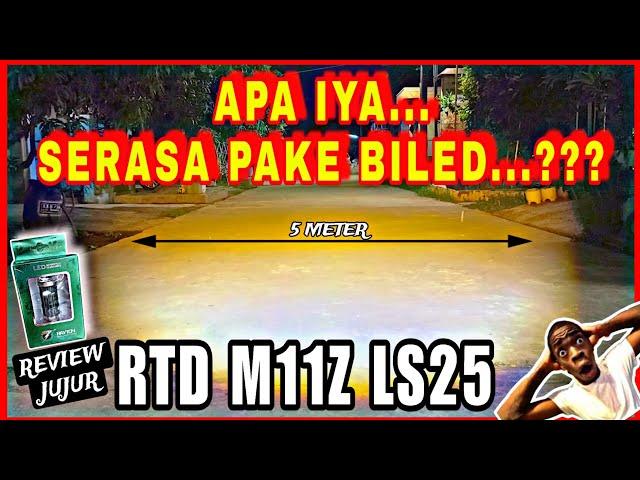 REVIEW TERBARU LED LASER RTD M11Z LS25 ‼️ LAMPU LED LASER H6 TERBAIK DIKELASNYA | RASA BILED...??