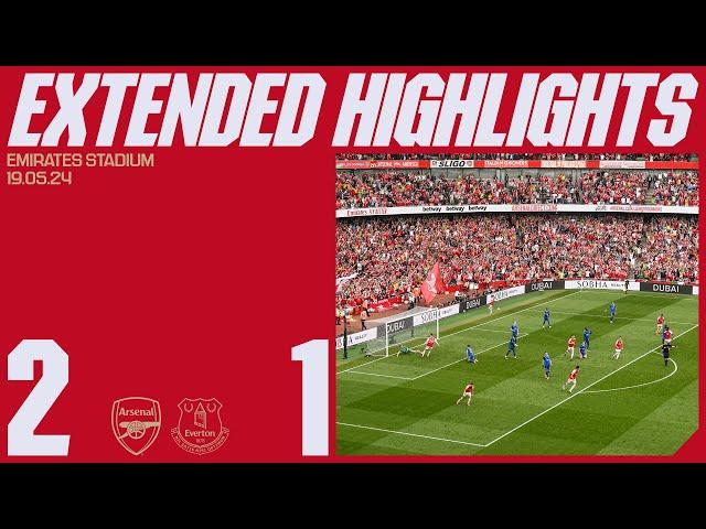 Tomiyasu and Havertz seal win! | EXTENDED HIGHLIGHTS | Arsenal vs Everton (2-1) | Premier League