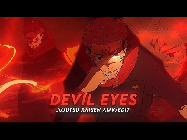 Devil Eyes I Sukuna VS Jogo Jujutsu Kaisen [AMV/Edit] Quick Edit !