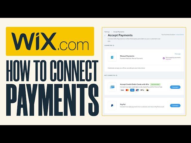 How To Add Payment Methods On Your Wix Website (2024) Tutorial