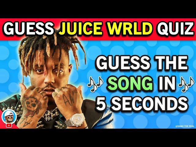 Guess Juice Wrld Songs within 5 Seconds – Ultimate Rap Quiz Challenge