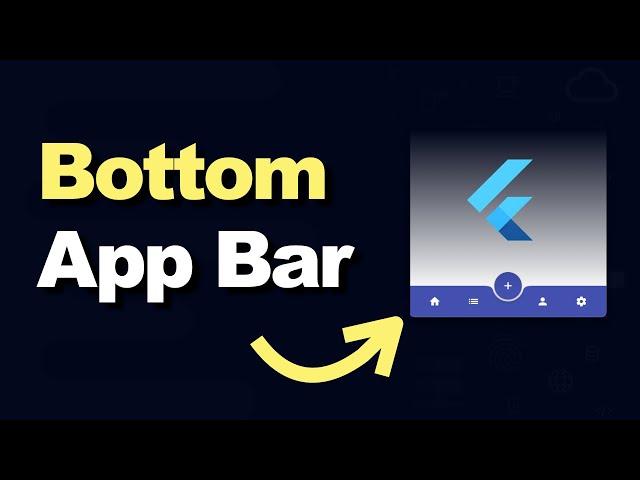 Flutter Bottom App Bar com FAB Button (Notch Button)