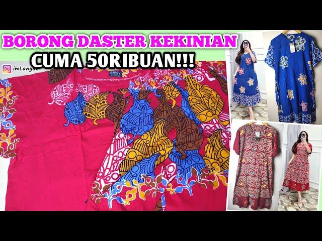 SHOPEE HAUL DASTER HOMEY KEKINIAN 50RIBUAN!!! CANTIK BANGET DI PAKE DI RUMAH & DI LUAR RUMAH 