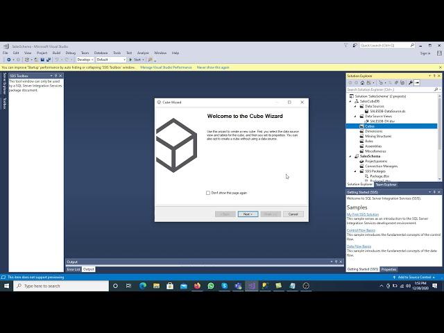 Cube Creation in SSAS