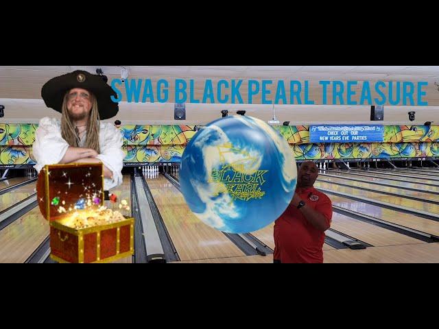 Swag Black Pearl Treasure ball review// #bowling #pba #swagbowling