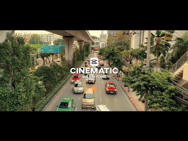 How to Edit Cinematic Warm Tone | CapCut | Color Grading